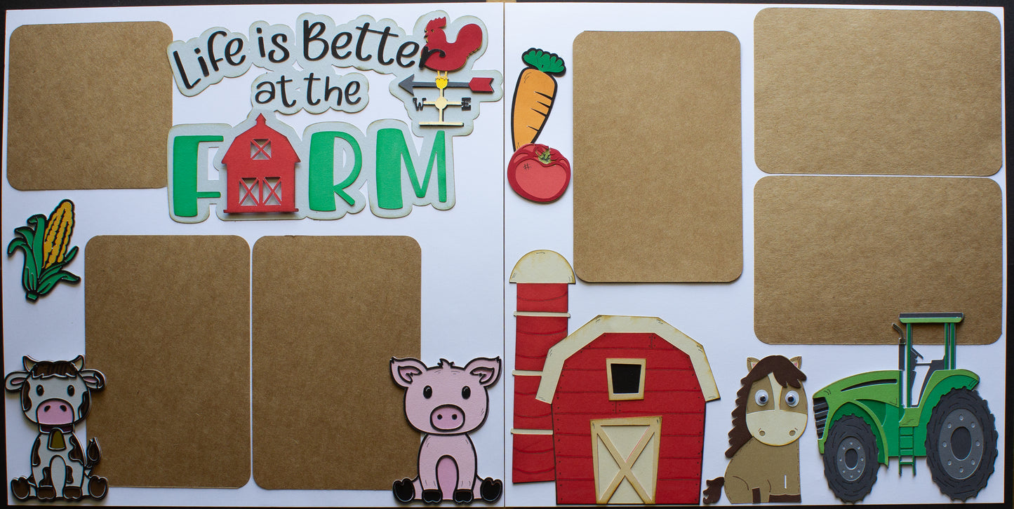 2 page Layout - Farm Life