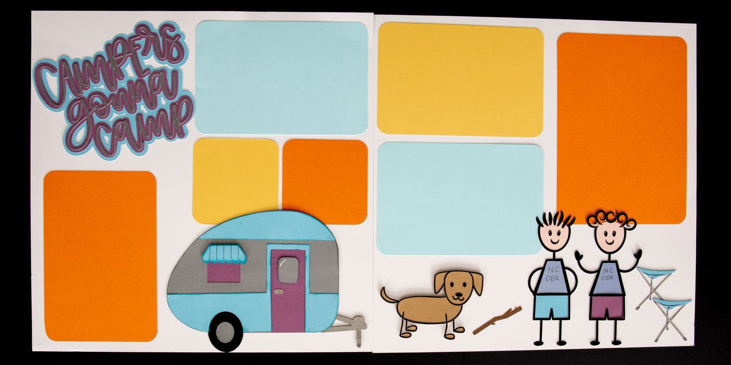 2 page Layout - Campers Gonna Camp