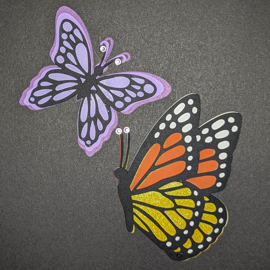 Elements: Butterflies: (Set of 2)