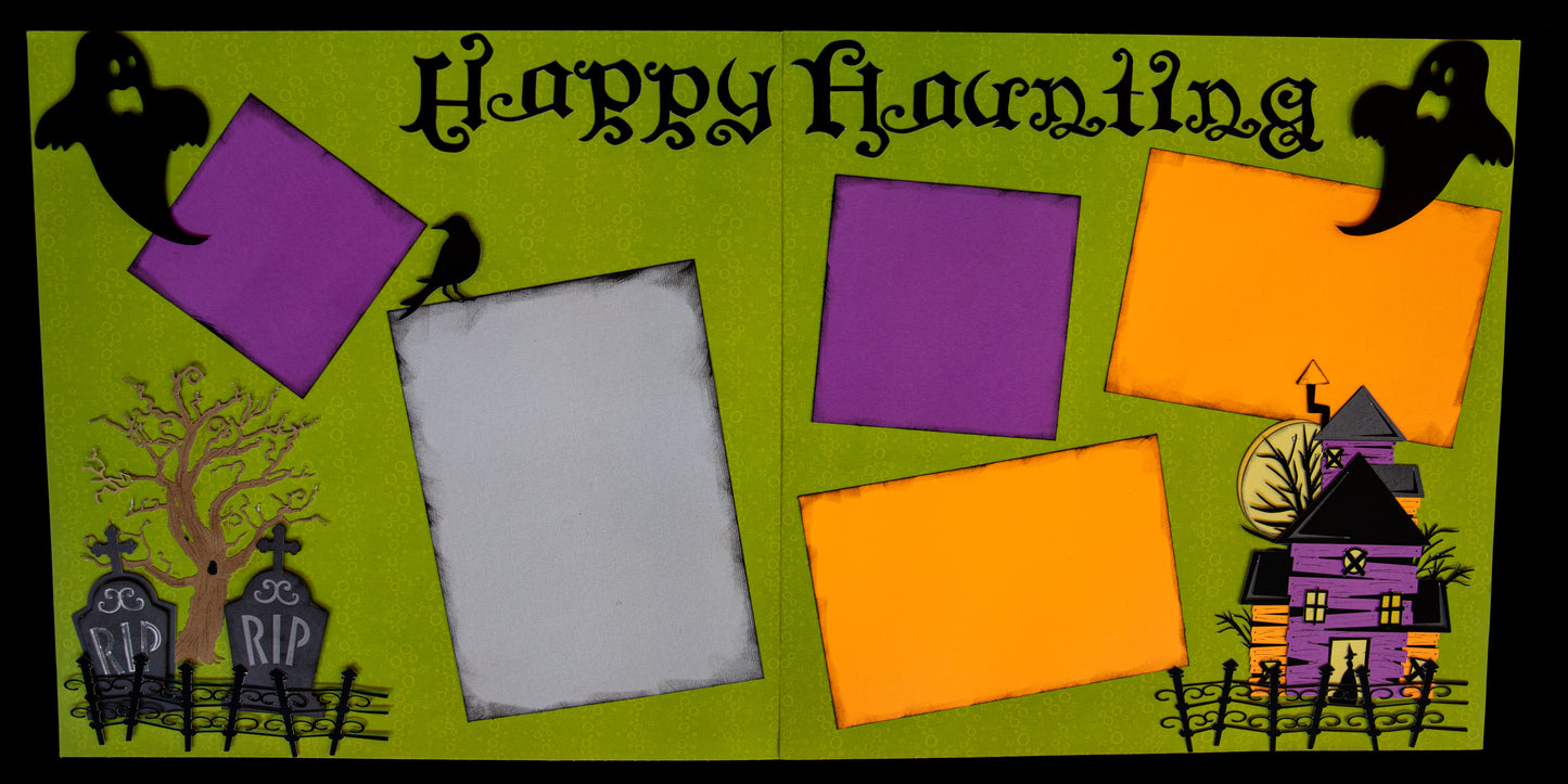 Layout - Halloween: Happy Haunting