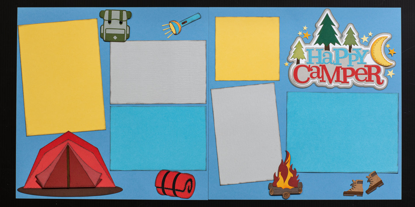 Layout - Happy Camper