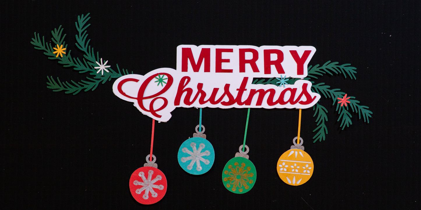 Titles - Merry Christmas (ornaments)