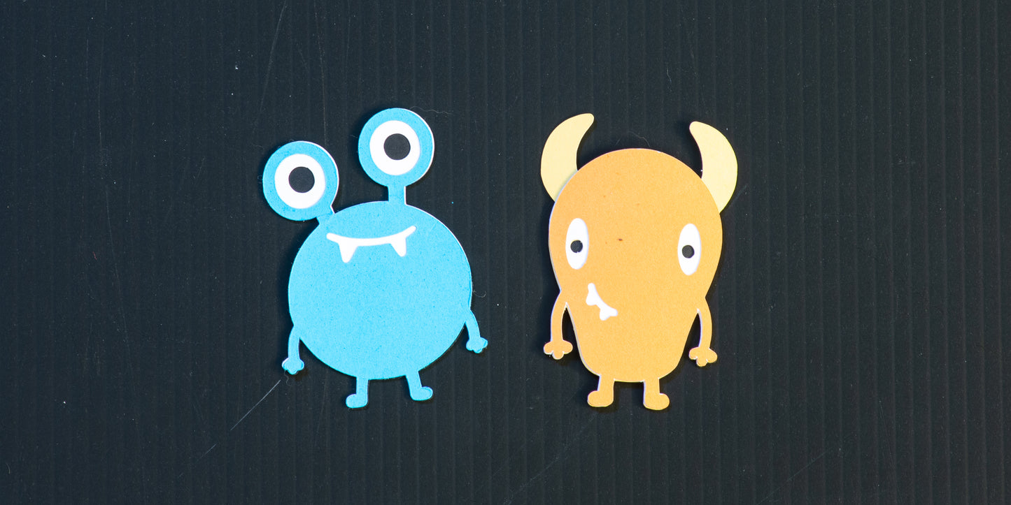 Element - Monster: Blue/Orange (Group of 2)