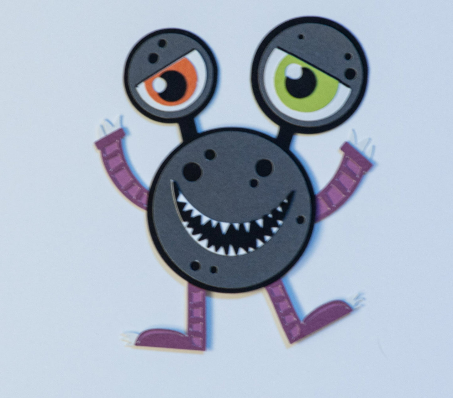 Element - Monster: Purple round