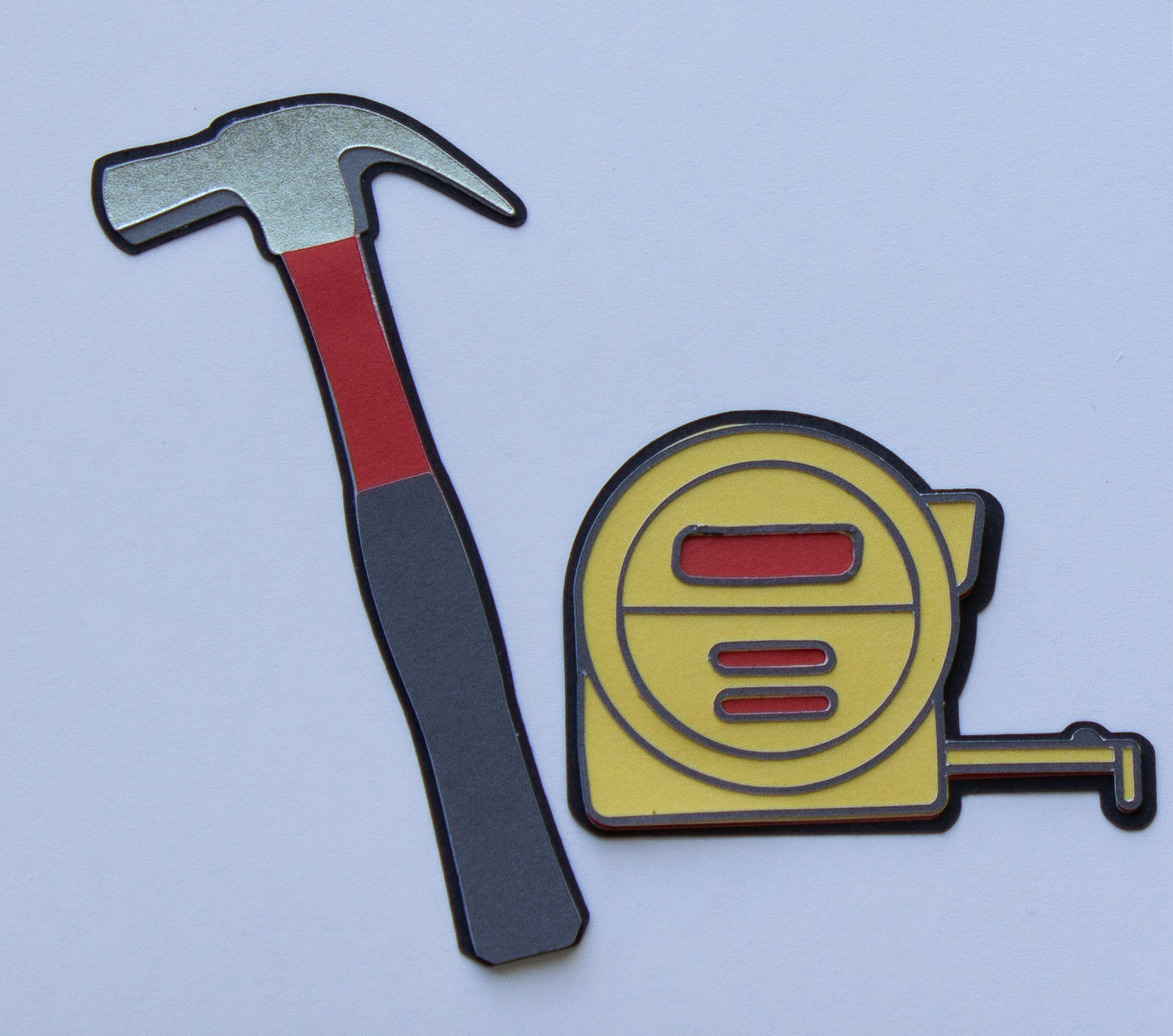 Element: Tools - Hammer and Tape Measure