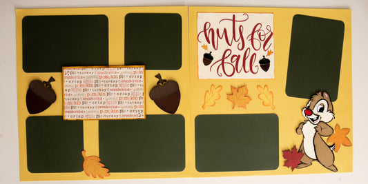 2 page Layout - Nuts about Fall