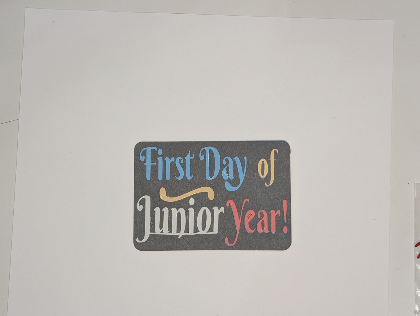 Titles - Junior Year