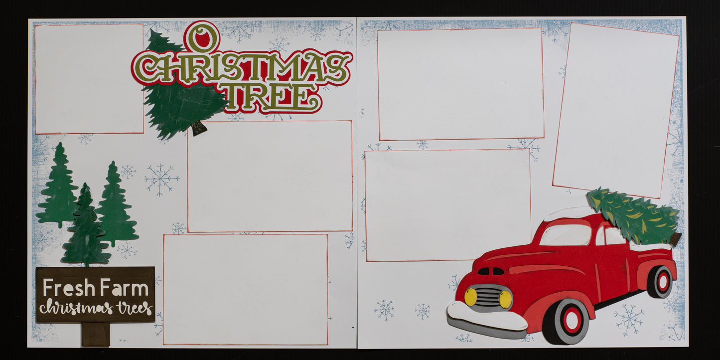 2 page Layout - O Christmas Tree