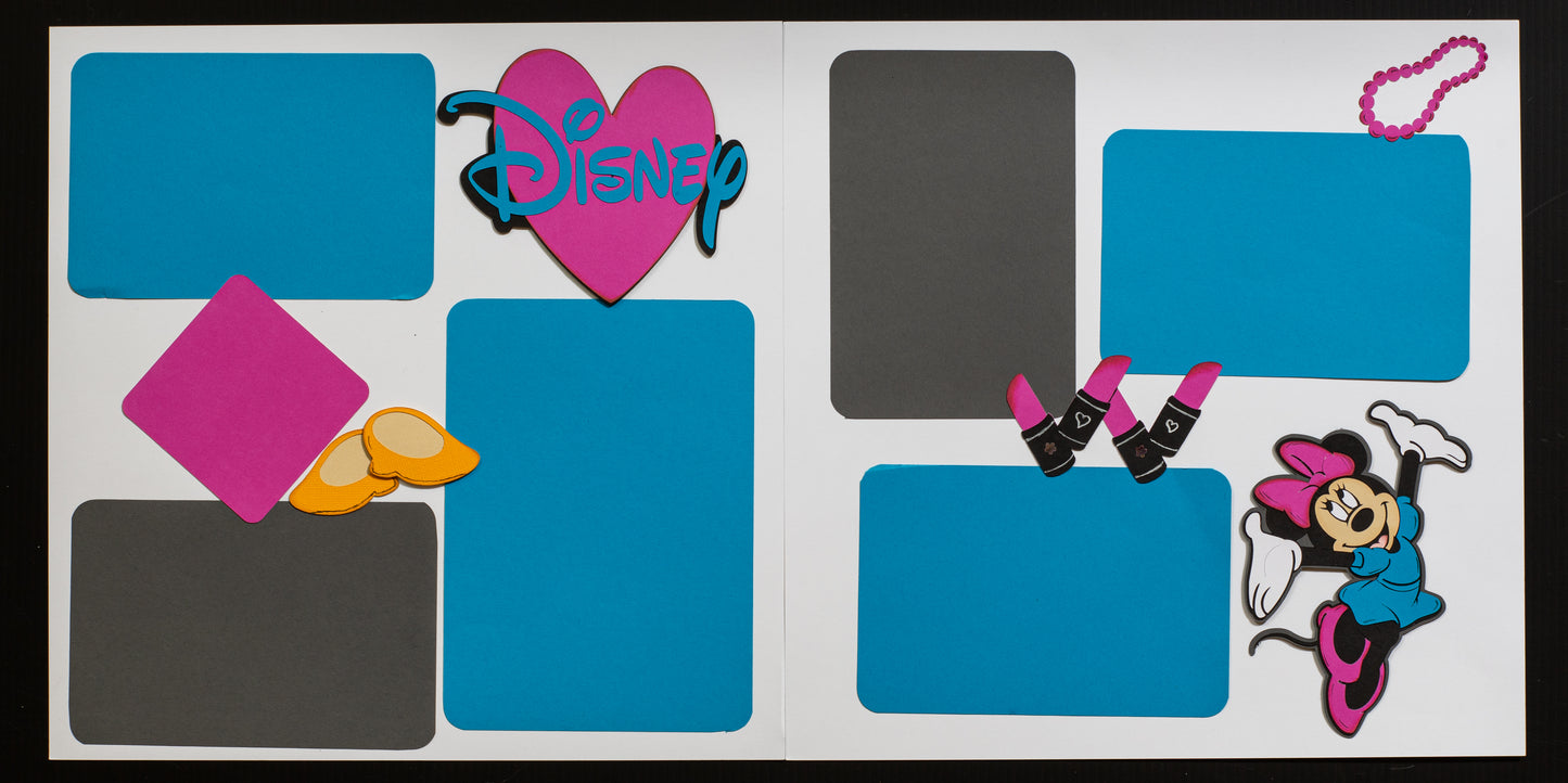 2 page Layout - Disney: Minnie Mouse