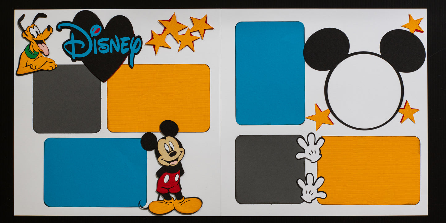 2 page Layout - Disney: Mickey Mouse