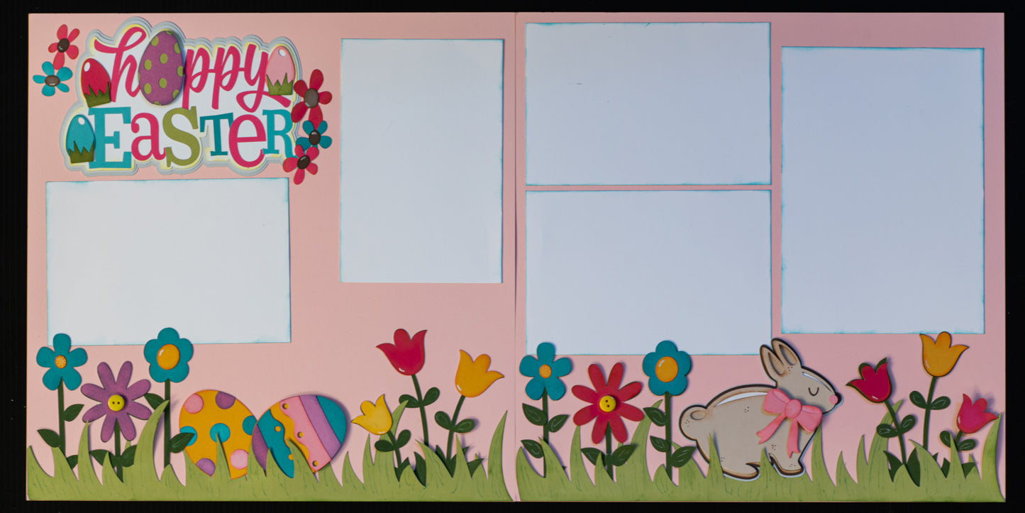 2 page Layout - Hoppy Easter